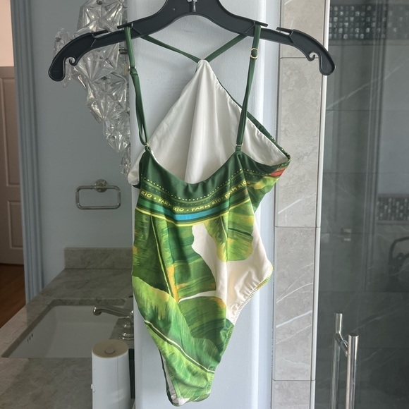 FARM RIO Fresh Forest One-Piece Swimsuit - Picture 11 of 12